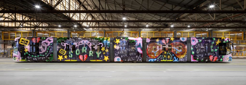 Image of Milla Morgan's 2024 Art Tram
