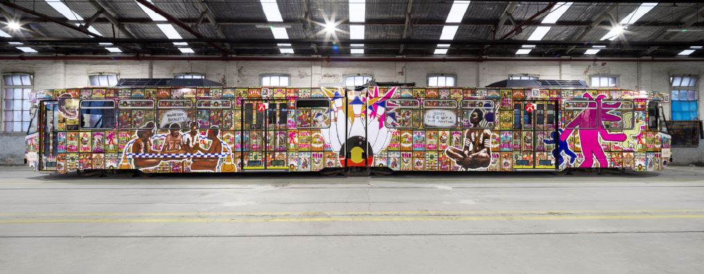 Image of Kait James' 2024 Art Tram