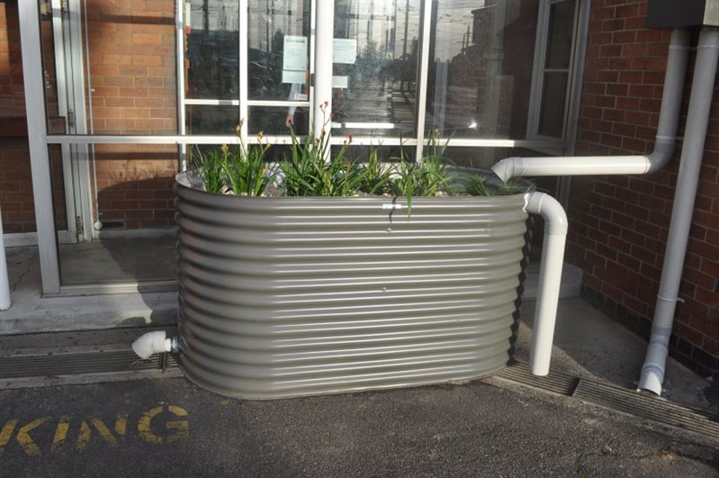 Essendon Depot raingarden