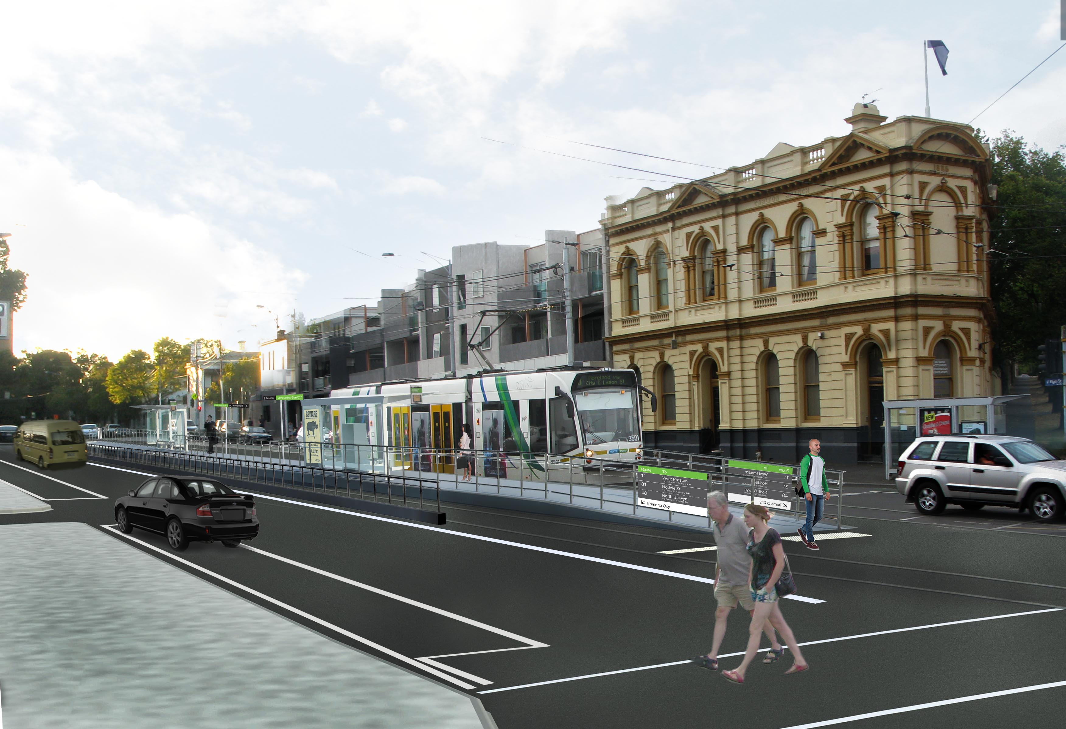 Elgin Street artist impression - news story