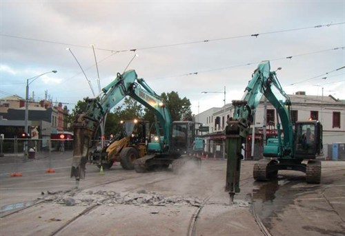 Elgin St progress photo 1