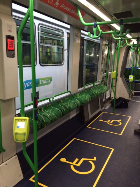 Low-floor decal install