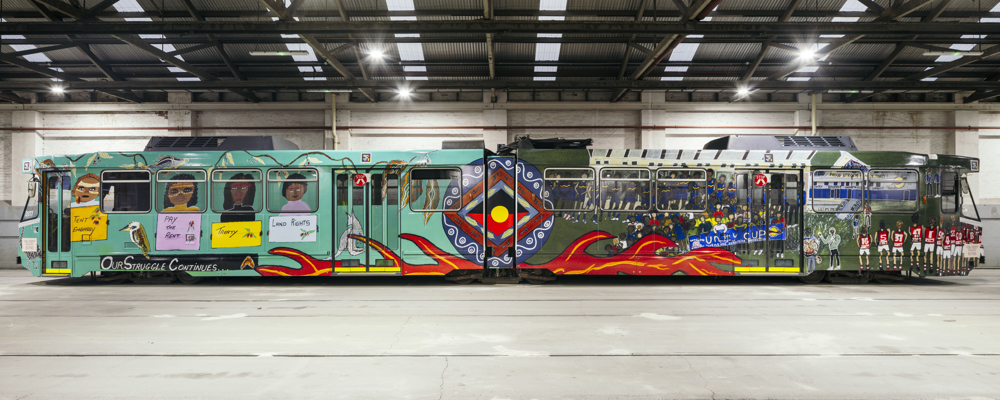 Image of the Kaiela Arts Art Tram