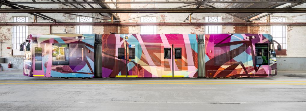 Image of Thomas Day's 2024 Art Tram